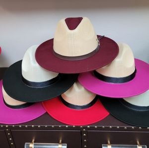 StrawFelt Unisex Summer Hats